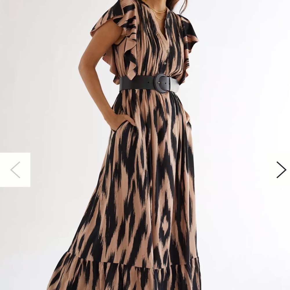 SOLD- Anthropologie Maeve The Cassandra Maxi Dress Size S